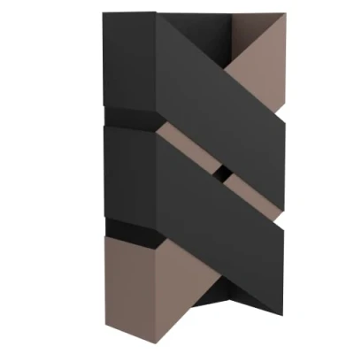 Imagen de Eglo lámpara de pared LED Gurare, luz 2 luces, iluminación interior metal en negro, moca, salón, pasillo blanco cálido