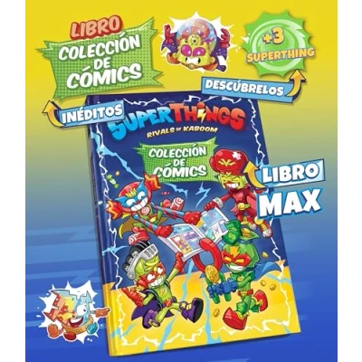Imagen de Libro Coleccionista Cómics Superthings Neon Power &amp; Beyond MAX