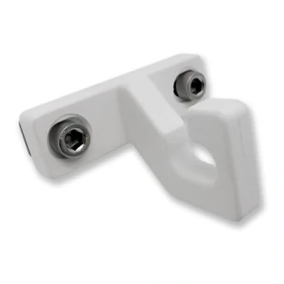 Imagen de MICEL 92561 Gancho de anclaje para toldo, Acabado en Nylon, Color blanco, 65 x 57,5 35,5 mm