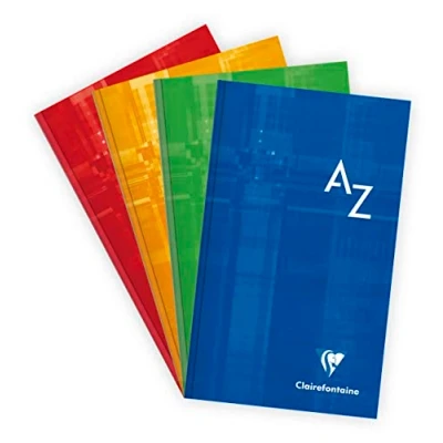 Imagen de Clairefontaine 9509C Carpeta con pestaña (11 x 17 cm, 96 hojas)