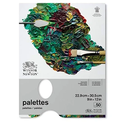 Imagen de Winsor &amp; Newton paletas desechables, 22,9 x 30,5cm