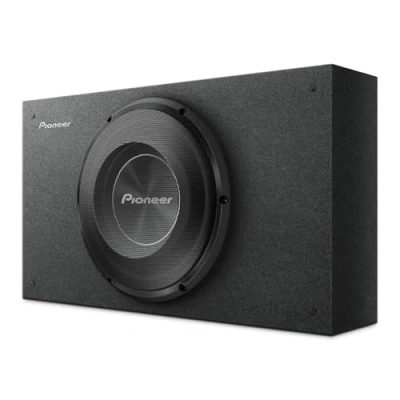 Imagen de Pioneer TS A2500LB Subwoofer de componentes poco profundos serie A cerrado 25 cm / 10 pulgadas, 1200 W MÁX. 300W NOM.