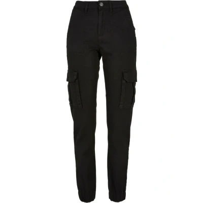 Imagen de Urban Classics Twill Utility Pantalones cargo, Mujer, Talla: 26x30, Black