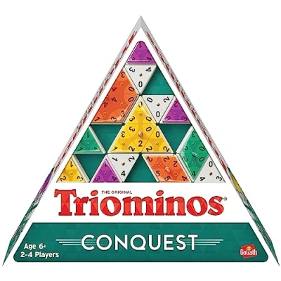 Imagen de Triominos Conquest Juegos De mesa a partir 6 años estrategia En familia 2 4 jugadores