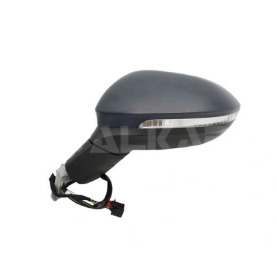 Imagen de Espejo retrovisor Alkar 6125196 izquierda eléctrico calefactable, asférico para vehíc. con volante a la VOLKSWAGEN: Golf VIII Hatchback