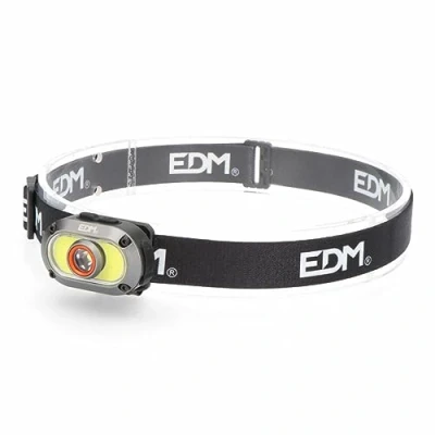 Imagen de EDM Linterna LED para la Cabeza, Aluminio, Estándar