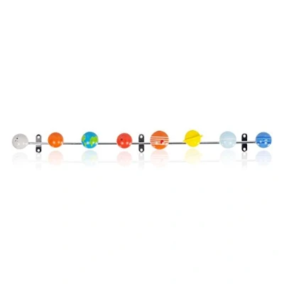 Imagen de Suck Uk Multicolor, 4.2x53.5x6.2 cm Pared Diseño Perchas Originales Perchero del Sistema Solar, Madera Decoración Hogar