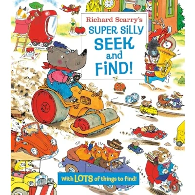 Imagen de Richard scarry&#039;s super silly seek and find!