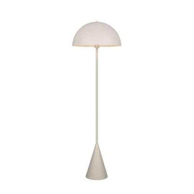 Imagen de Trio Lighting Lámpara de pie Alfie, gris claro mate, metal, E27