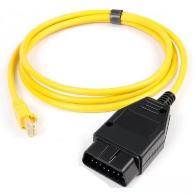 Imagen de Alchiauto Ethernet Enet RJ45 OBD obd2 obdii ista bootmod3 cable compatible bmw esys F Series(Thin)