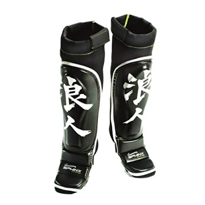 Imagen de Kenneth J Lane Sphinx Pro Phoenix II Espinillera, Unisex Adulto, II, Negro, Large