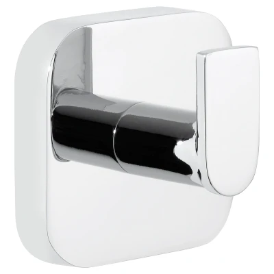 Imagen de Gancho para toallas Elegaant, autoadhesivo, metal cromado, elegante diseño