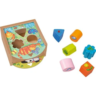 Imagen de HABA 2389 Sorting Box Animals for 12 months and Up (Made in Germany)