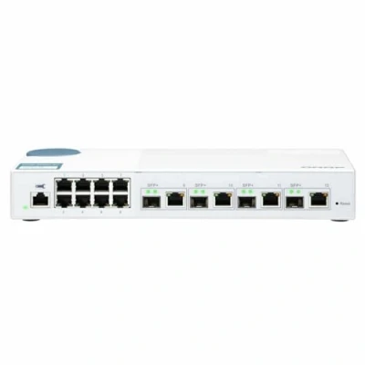 Imagen de QNAP QSW M408 4C 4C, 8 Port 1Gbps, 4 10G SFP+/ NBASE T Combo, Web Management Switch
