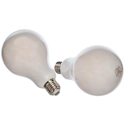 Imagen de OSRAM LED Star Classic A200, lámpara de filamento esmerilado en forma bombilla, B22d, blanco cálido (2700K), 3452 lúmenes, sustituye a las bombillas convencionales 200W, paquete 4