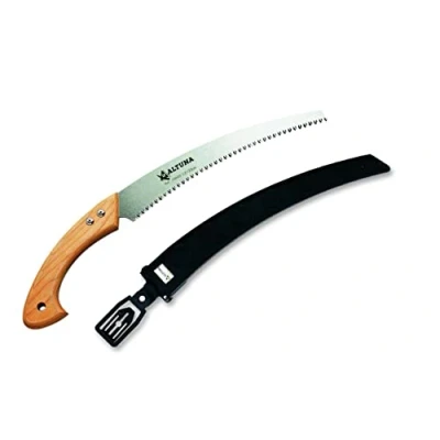 Imagen de Serrucho de Poda Sawing 29602 Mango Madera Dentado Japonés Resistente y Muy Ligero Sierra Mano para con Hoja Curva Ideal Uso Forestal Incluye Funda Altuna