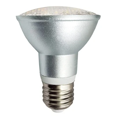 Imagen de YAKAiYAL 7W PAR20 Lámpara LED E27 Blanco Frío 6000K Reflectora Foco Impermeable IP65 Bombillas 220V 120 Grados 1 Pack No Regulable