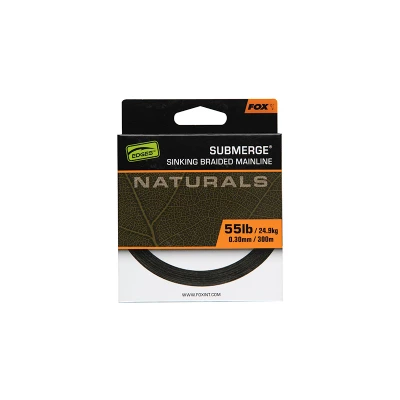 Imagen de Fox Edges Sub Naturals Línea Trenzada Verde Oscuro 55lb (300m) Hilo trenzado