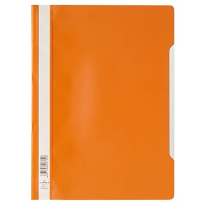 Imagen de Durable Clear View Folder Economy A4 Orange Archivador (309 mm, 225 Naranja)