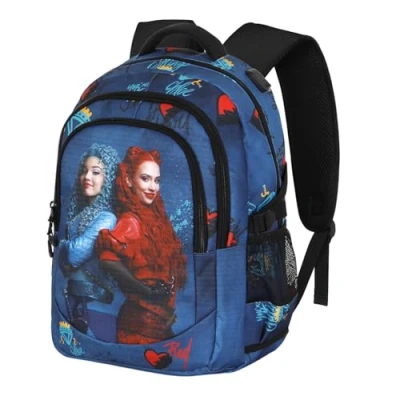 Imagen de Karactermania Disney Descendants Wickedly PLUS Running Mochila escolar para niños, Talla: One Size, Multicolor