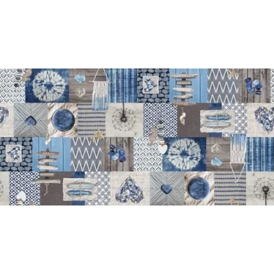 Imagen de d c fix mantel hule mesa Manhattan Sidney antimanchas resinado impermeable moderno plastico pvc vinilo para interior y exterior 140 cm x 180 rectangular