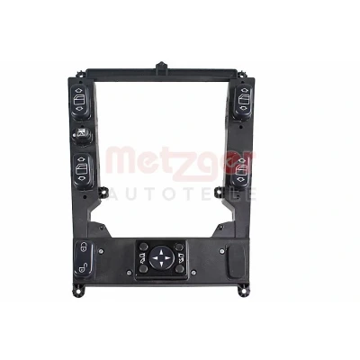 Imagen de METZGER 09161157 Interruptor, elevalunas Consola central, delante MERCEDES BENZ: Clase ML