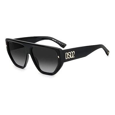 Imagen de Dsquared2 Unisex Gafas de sol black/goldcoloured, Talla: One Size, Black/gold coloured