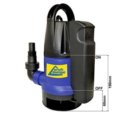 Imagen de BOMBA DE AGUAS SUCIAS SUMERGIBLE RESIDUALES &quot;DIRT STAR EXTRA SS&quot;, con CABLE 10m, RIEGO JARDIN AGUA