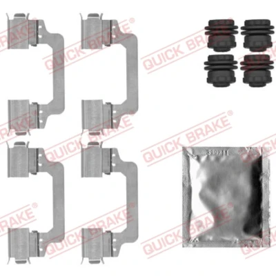 Imagen de Kit de accesorios, pastilla freno disco QUICK BRAKE 109 1821