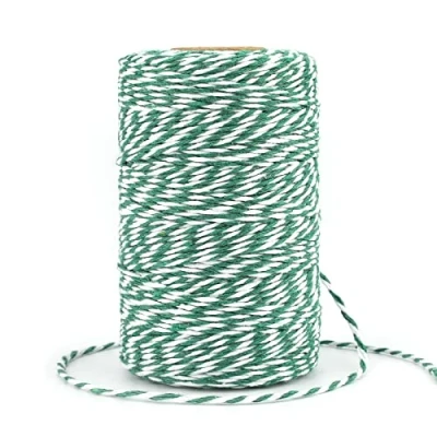 Imagen de 100M Cuerda de Algodón para Envolver Regalos Manualidades Jardinería,Envolver Regalos,Hornear