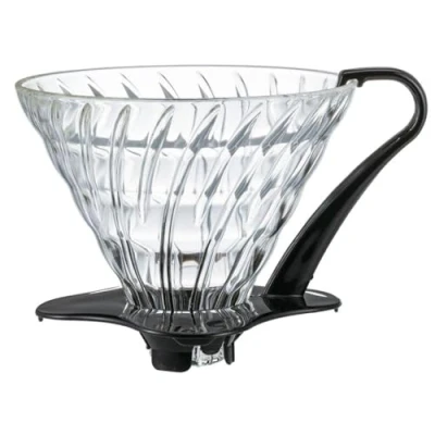 Imagen de HARIO Glass Coffee Dripper V60 03 Negro