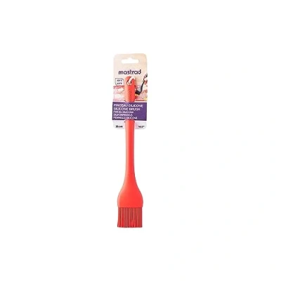 Imagen de Mastrad 10,2 Pulgadas Cepillo de Silicona, Color Rojo