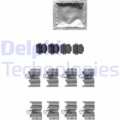 Imagen de DELPHI LX0668 Kit de accesorios, pastillas frenos VOLKSWAGEN: Golf VIII Hatchback