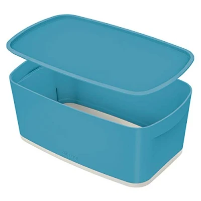 Imagen de Leitz Cosy Cajas de almacenaje, Azul Suave, 318 x 128 191 mm