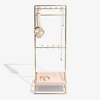 Imagen de Stackers Gold &amp; Blush Pink Scoop Soporte para joyas