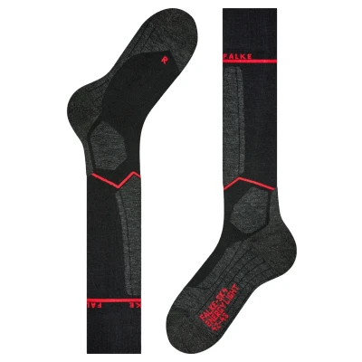 Imagen de Falke SK4 Energizing Light cushioned Calcetines hasta la rodilla blackmix, Hombre, Talla: 44/45, Black mix