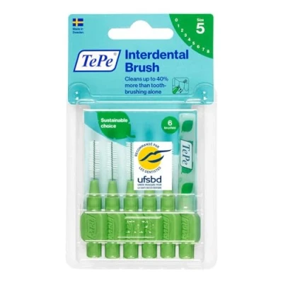 Imagen de TEPE Cepillos interdentales Verde 0,8 mm