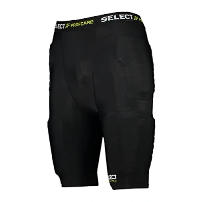 Imagen de Select Pantalón de compresión con Almohadilla compresión, Unisex, 5642103111, Negro, Large