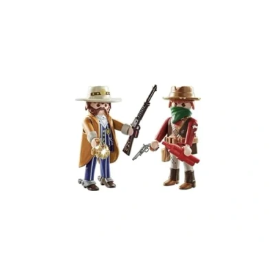 Imagen de PLAYMOBIL 71508 Duo Pack Bandido y Sheriff, a Partir de 4 años