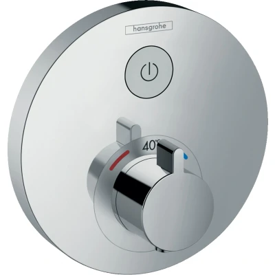 Imagen de Hansgrohe 15744000 ShowerSelect S termostato empotrado, cromo, 1 salida