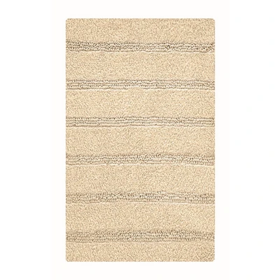 Imagen de Kleine Wolke Alfombra de baño Monrovia, Poliéster, Beige, 60 x 100 cm (Rectangular)