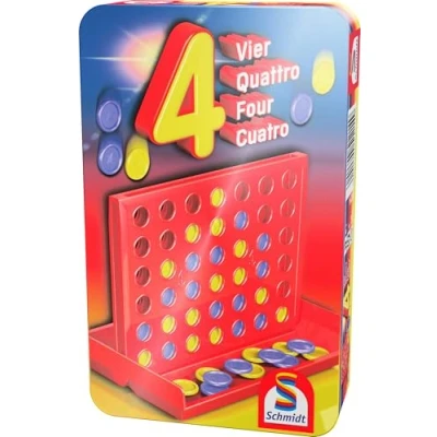 Imagen de Schmidt Vier BMM Metalldose Cuatro, llévame con Juego en la Lata de Metal, Multicolor (51214)