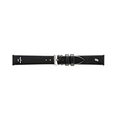 Imagen de Morellato Correa para mujer, colección EASY CLICK, mod. Emotion A01D5331C47 Piel sintética grano de borla, Negro, 14mm