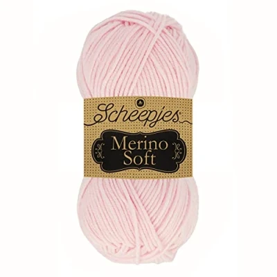 Imagen de Scheepjes Soft Yarn, 50% Lana Merino superlavado Microfibra 25% acrílico, 647 Titian, 10x50g, 10