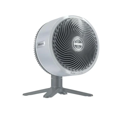 Imagen de Shark FlexBreeze TableMate Ventilador sin cable para interior y exterior, 24 h de autonomía, alta velocidad, alcance 20 m, silencioso, 5 velocidades, oscilación, mando a distancia, niebla, FA150EU