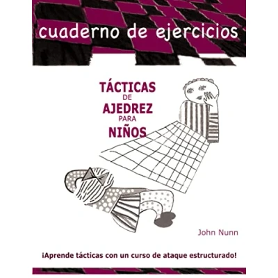 Imagen de Tácticas de ajedrez para niños. Cuaderno ejercicios