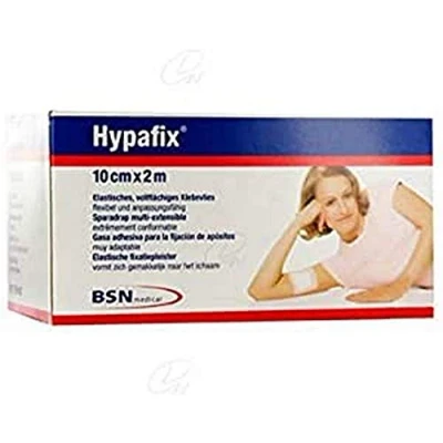 Imagen de (1067) BSN MEDICAL HYPAFIX GASA ADHESIVA 10 cm x 2 m, único (163429)