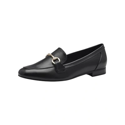 Imagen de MARCO TOZZI 2 24213 41, Mocasines Mujer, Negro y Dorado, 36 EU