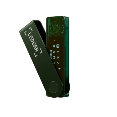 Imagen de Ledger Nano X: Protege y gestiona Tus cripto NFTs Desde Cualquier Lugar con Nuestra Billetera de Hardware Bluetooth. (Verde Esmeralda)