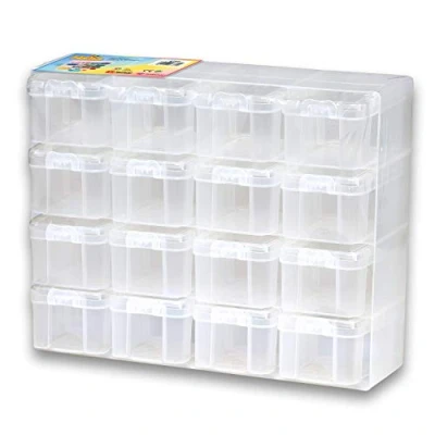 Imagen de HAMA BEADS Perlen Caja clasificadora de Perlas para Planchar, Multicolor, 8,5 cm (6760)